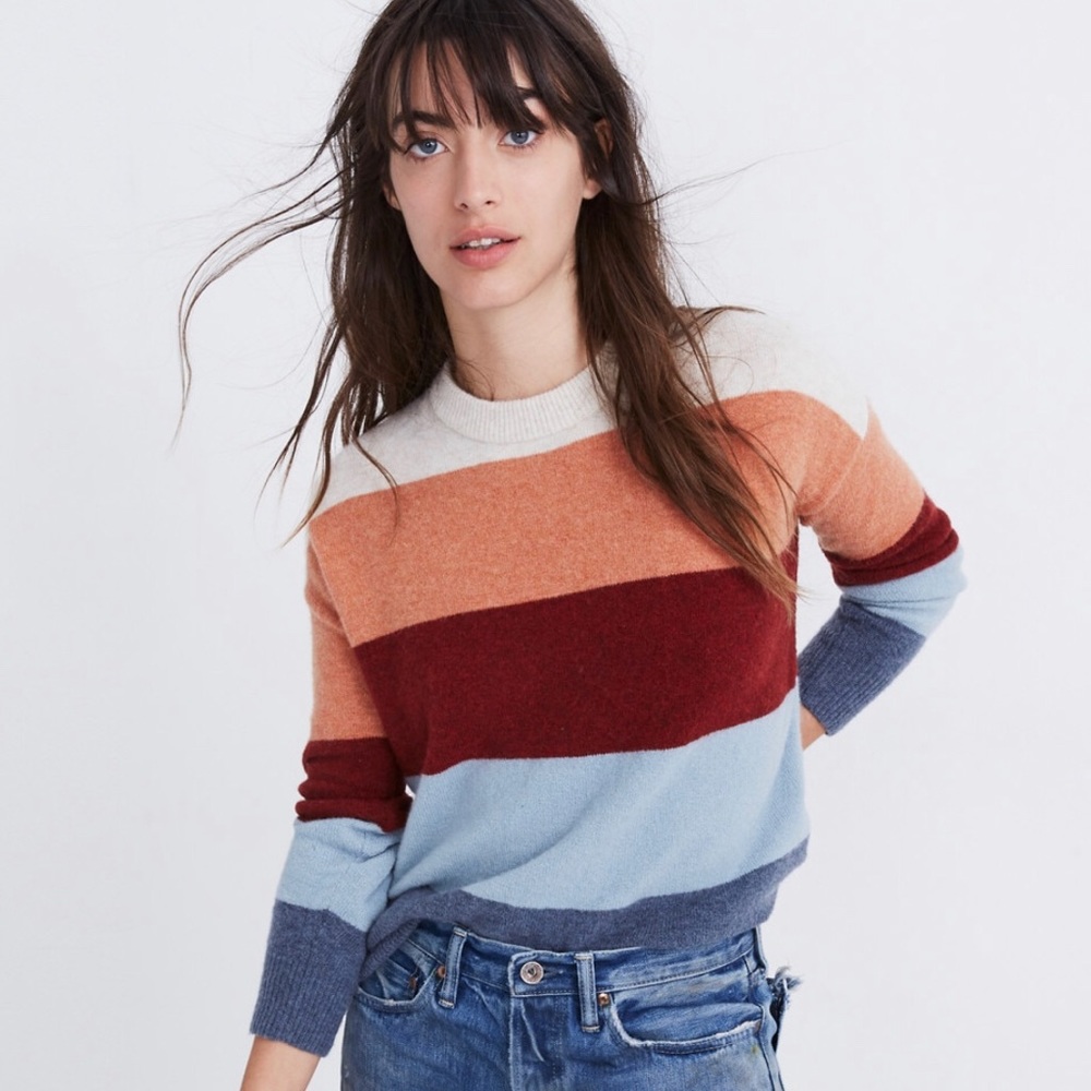 Madewell Crofton Stripe Sweater